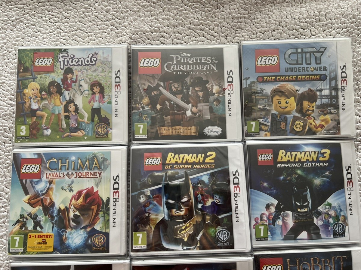 Complete Set Of 17 + 1 Lego Games For Nintendo 3DS Games New And