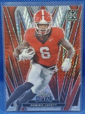 2024 Leaf Metal Dominic Lovett #126 Red Mojo /3 SSP