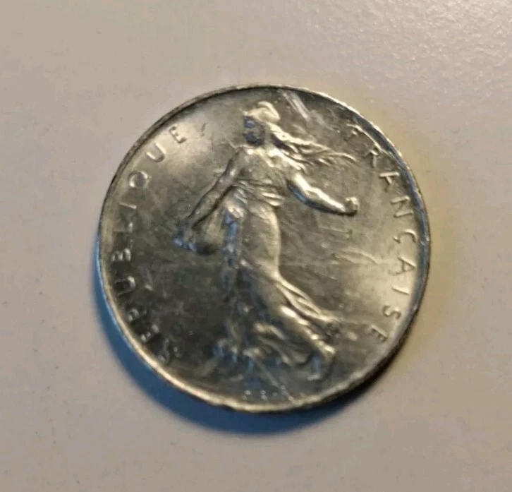 1973 1 франк, Франция - Изображение 4 из 4
