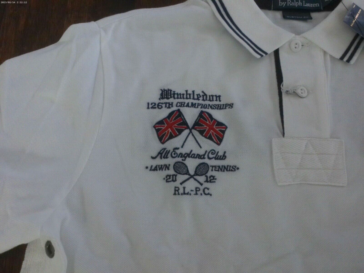 POLO RALPH LAUREN ポロシャツ WIMBLEDON　記念品 Yahoo!オークション -「ラルフローレン ウィンブルドン」の落札