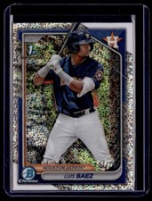 2024 Bowman Chrome Prospects Speckle Refractor Luis Baez /299 #BCP-66