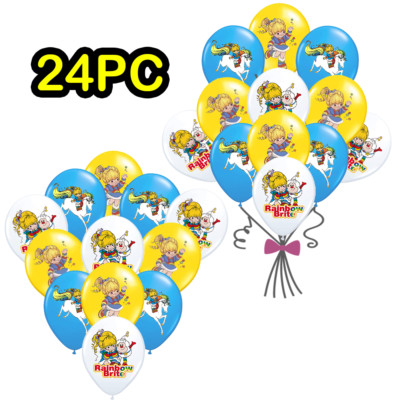 Rainbow Brite cupcake birthday party supplies favor centerpiece decoration