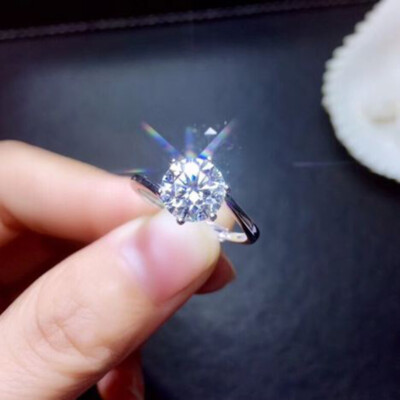 Solitaire Bypass Engagement Ring 2.25 Ct Round Cut Diamond 14K White Gold Finish