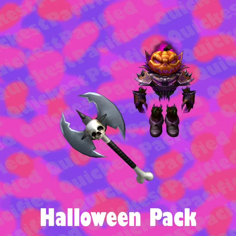 Roblox Murder Mystery 2 MM2 Halloween Item Pack Godly Knife and Guns