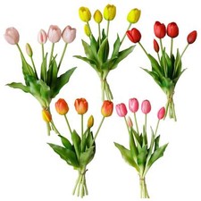 Real Touch Tulip Bundle Bouquet  5 Colors
