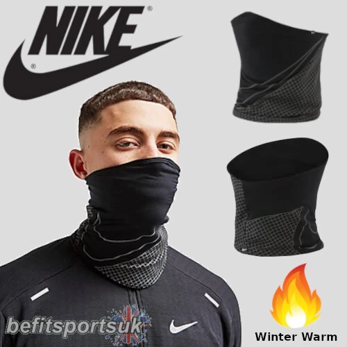 NIKE SNOOD NECK WARMER KIDS JUNIOR 360 HI VIZ GAITER SCARF FACE TUBE BLACK
Opens in a new window or