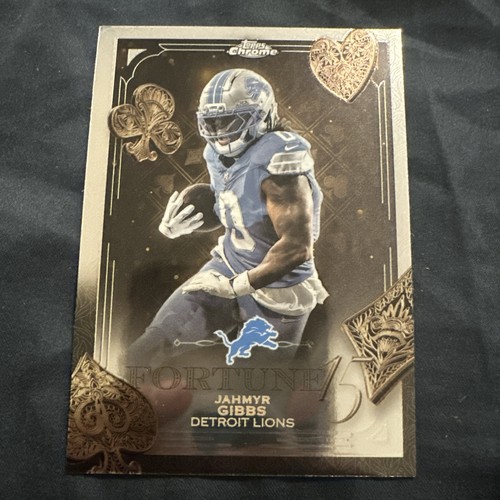 2025 Topps Chrome Jahmyr Gibbs Refractor (RAW)