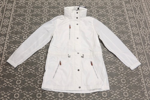 New Ralph Lauren Polo Golf Women's Windbreaker / Rain Jacket - SMALL - White - Picture 1 of 10