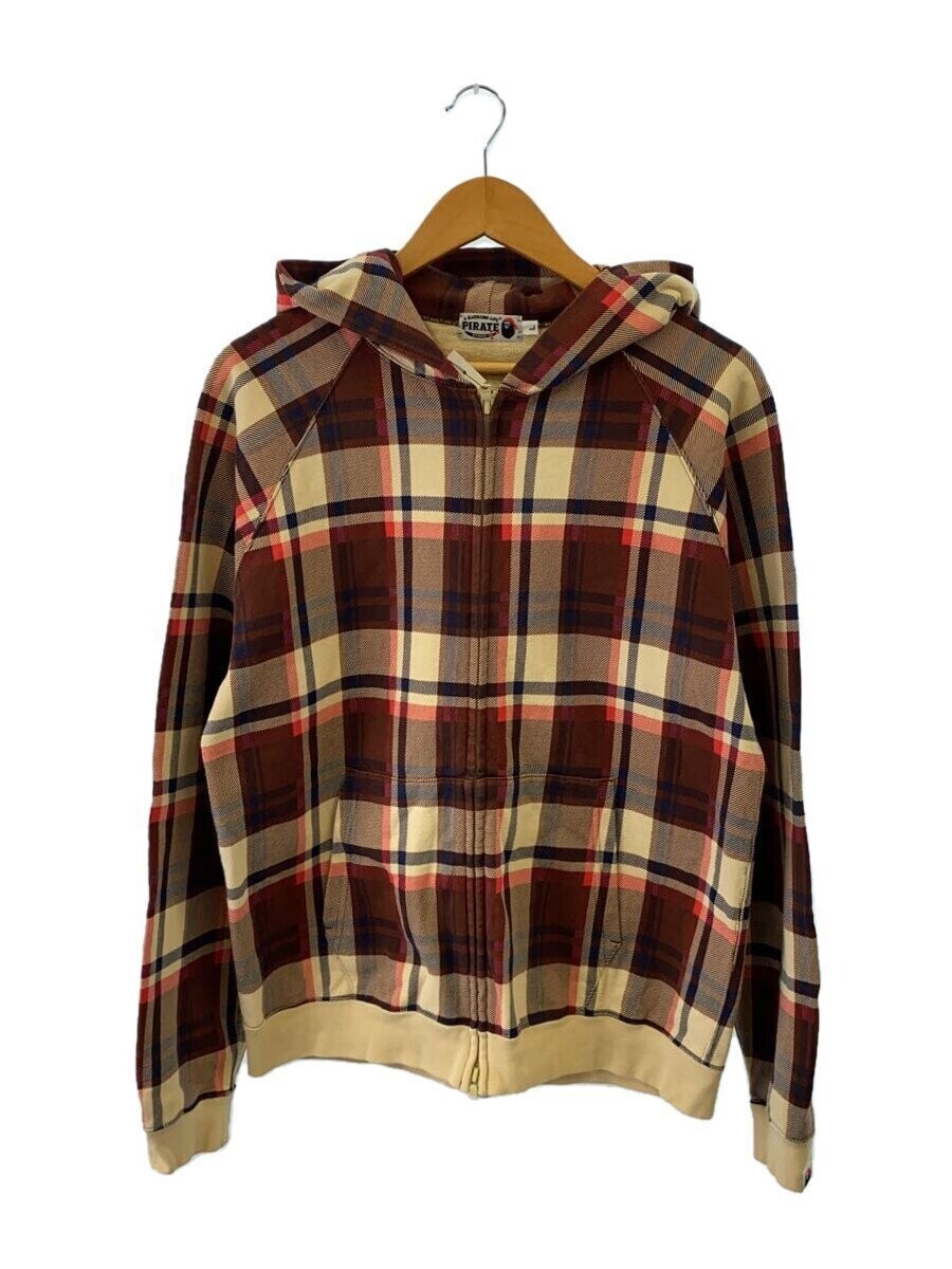 トップス A BATHING APE plaid design zip hoodie BAPE A Bathing Ape Zip Hoodie Love Generator Tartan Check