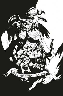DARK HORSE HELLBOY: Seed of Destruction #1 B&W 2026 SDCC Comic Con Exclusive NM