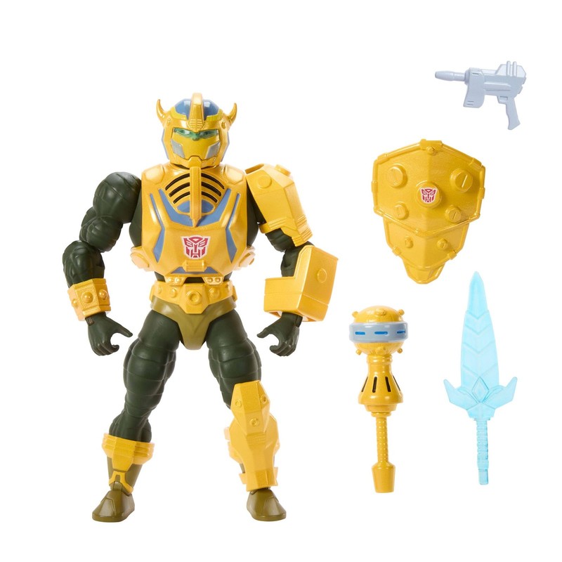 ​Masters of Universe Origins & Transformers Action Figure, Bumblebee Armor Man A