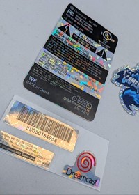Sega Dreamcast Replacement Labels Label - USA - VA0 VA1 VA2