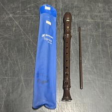 Vintage Suzuki Soprano SRE   500 Recorder With Cleaning Rod And Original Case