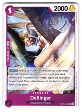 Dellinger OP14 #OP14-067 NM One Piece TCG UC