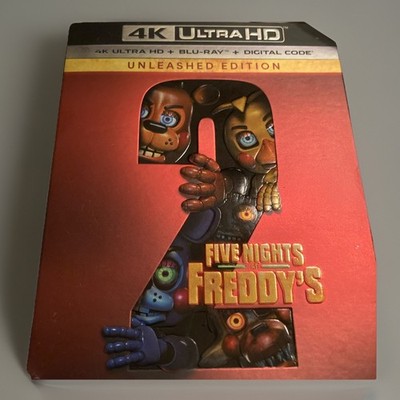 5 nights at freddys Unleashed Edition 4kUHD+blu-ray+digital(FACTORY SEALED)NEW!!