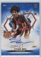 2022-23 Topps Inception OTE Overtime Elite Blue 3/25 Tyler Bey #IA-TB3 Auto 1u6