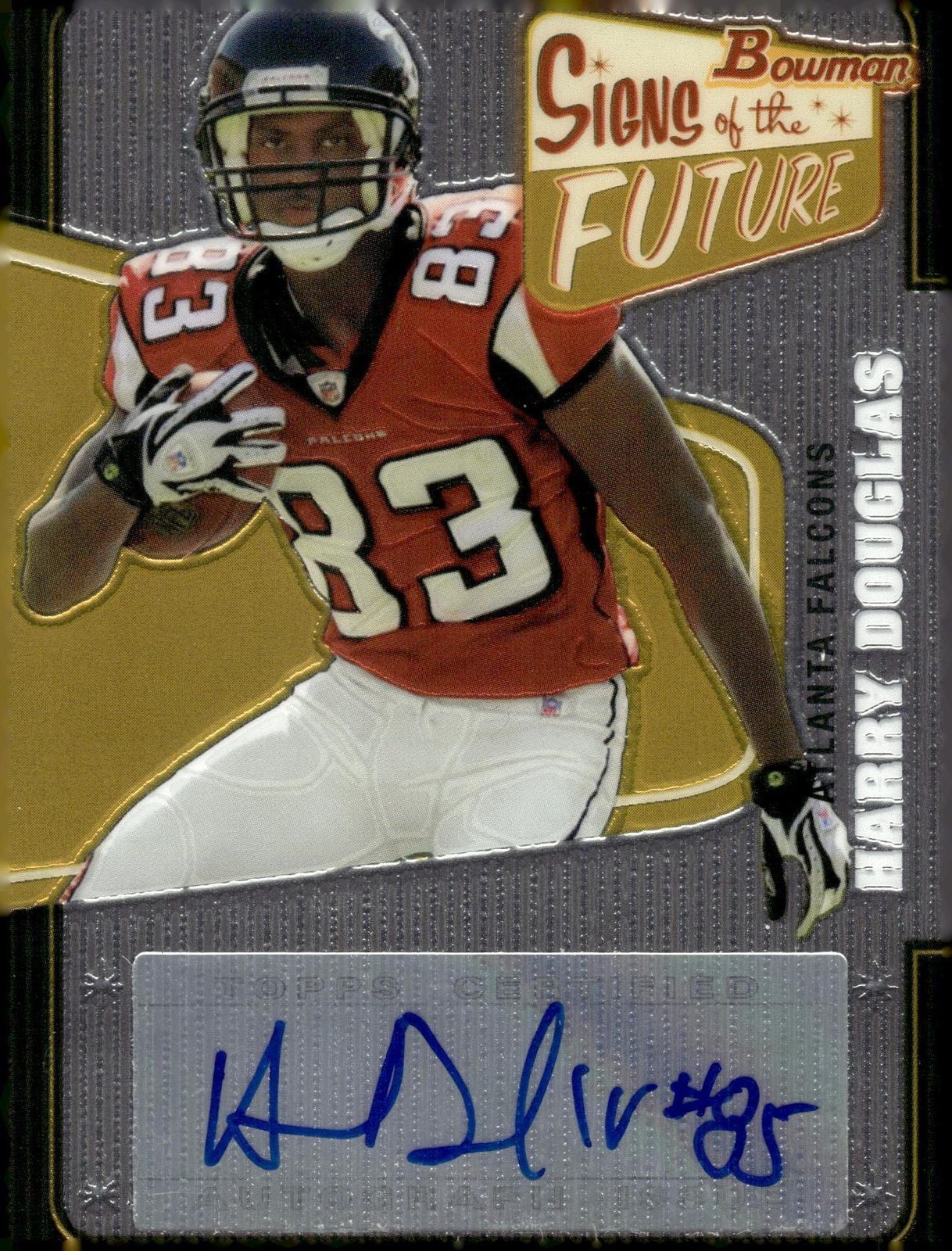 Harry Douglas Bowman Signs of the Future #SFHD Base