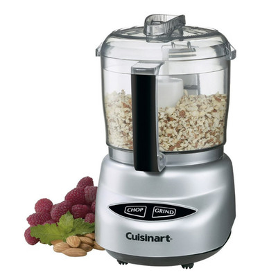 Cuisinart Mini-Prep Plus 3-Cup Food Chopper, Brushed Chrome