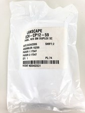 Corning CCH-CP12-59 Panel 12 SC SM, Duplex, 12 Fiber OS2