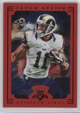 2015 Panini Gridiron Kings Red Frame Tavon Austin #27 fm0