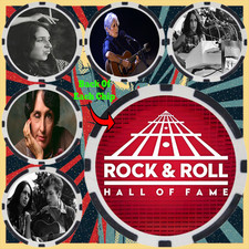 JOAN BAEZ - ROCK & ROLL HALL OF FAME - COLLECTABLE COIN SET (5)