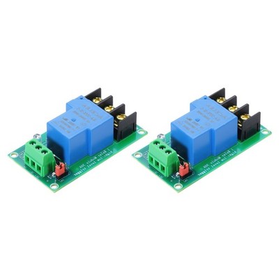 2 Stück DC 12V 1 Kanal Relaismodul Platine Schild 30A High/Low Level Trigger