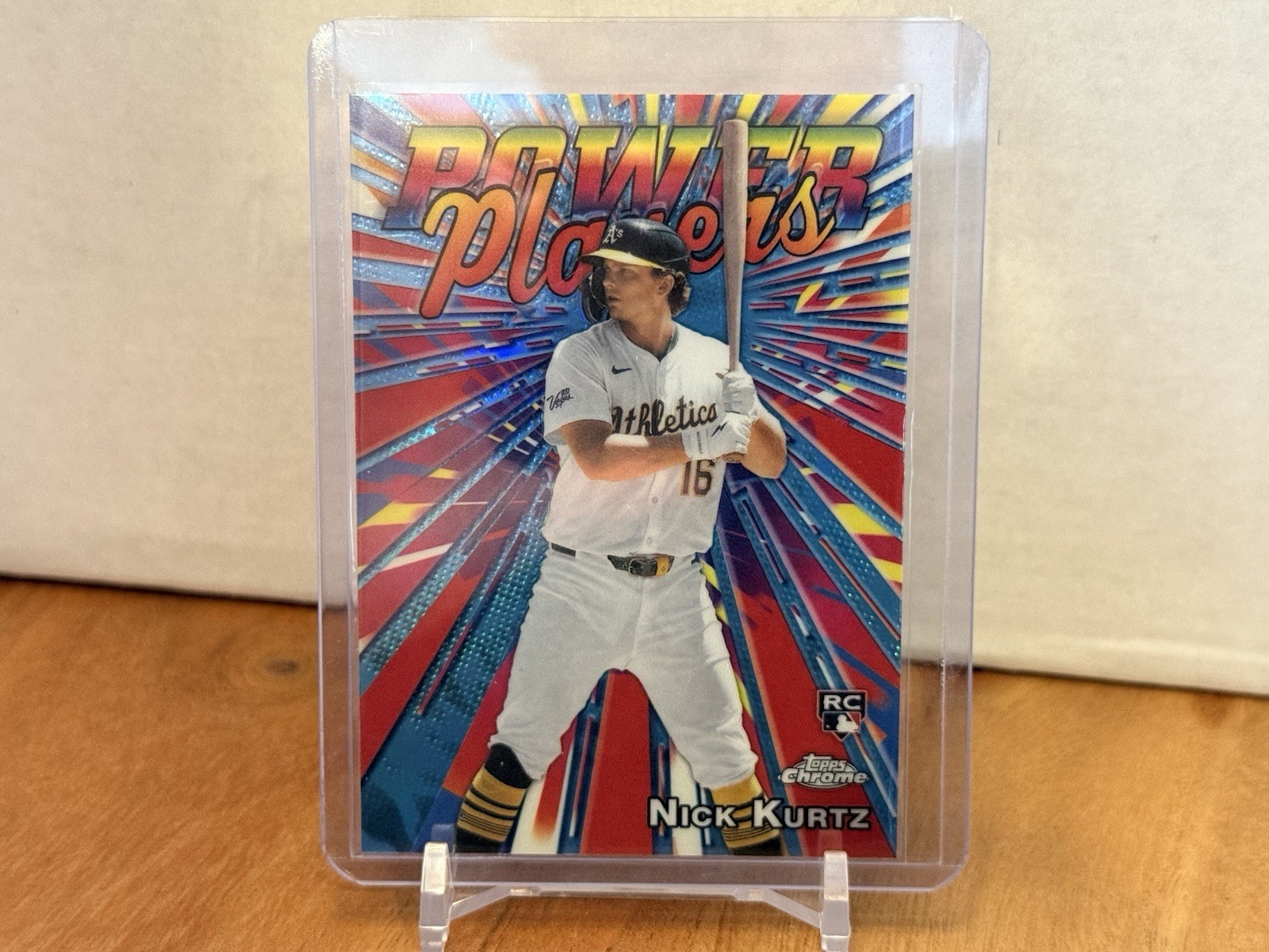 2025 Topps Chrome Update Nick Kurtz Power Players