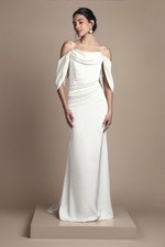 Coast Oyster A-Line Dress Womens Bridal Dresses
