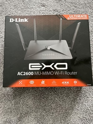 D-Link EXO Ac2600 Mu-mimo Wi-fi Router 4k Streaming and Gaming