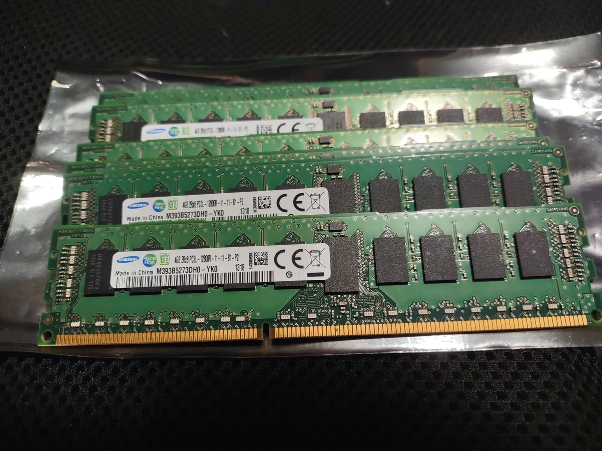 Samsung PC3-12800 (DDR3-1600) Server RAM 6 Modules for sale | eBay