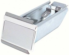1965-66 Dash Ash Tray; Chrome Face ; Impala Bel Air Biscayne Caprice ; LH