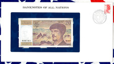 Banknotes of All Nations France 20 Franc 1981 UNC P 151a.2 series W.007