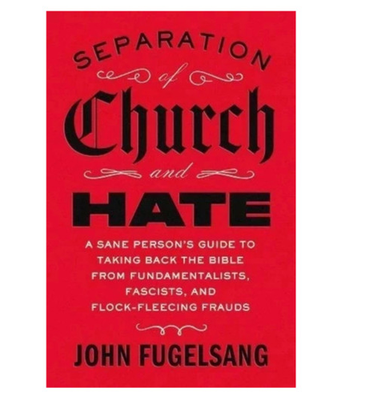#ad by John Fugelsang Separation of Church and Hate Free Ship USA ITEM $9.72