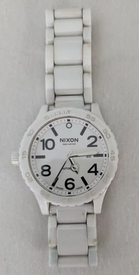 Nixon Ceramic Uhr 51-30 weiß -  Automatik Armbanduhr - im Originalkarton - Bild 1 von 4