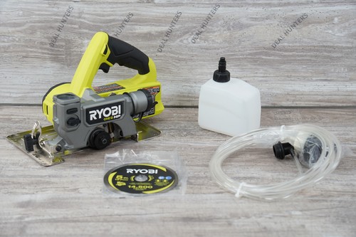 RYOBI ONE+ HP 18V Cordless Handheld Wet/Dry Masonry Tile Saw PBLHTS01B