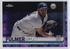 2019 Topps Chrome Sapphire Edition Purple 9/10 Michael Fulmer #173 c7y