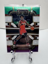 2023-24 Panini Select - Concourse Amen Thompson #96 Green White Purple Prizm...