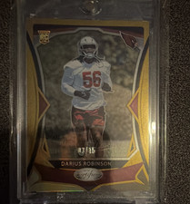 Panini Certified Rookie Serial Numbered Darius Robinson #119 /15  Cardinals
