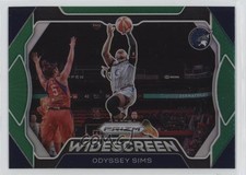 2020 Panini Prizm WNBA Widescreen Green Prizm Odyssey Sims #7 0kd8