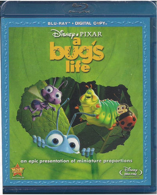 Disney Pixar A Bugs Life DVD (Blu-ray Disc, 2016) Family Kid's Movie