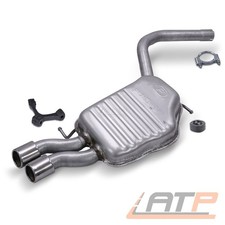 ENDSCHALLDÄMPFER FÜR AUDI A4 B7 8E +AVANT1.9 2.0 TDI BJ 04-08