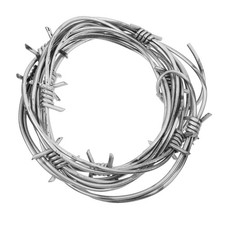  Fil De Fer Barbelé Rouillé Décoration En Fils Barbelés D'halloween Accessoires