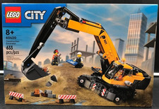 LEGO CITY: Yellow Construction Excavator (60420) for sale online