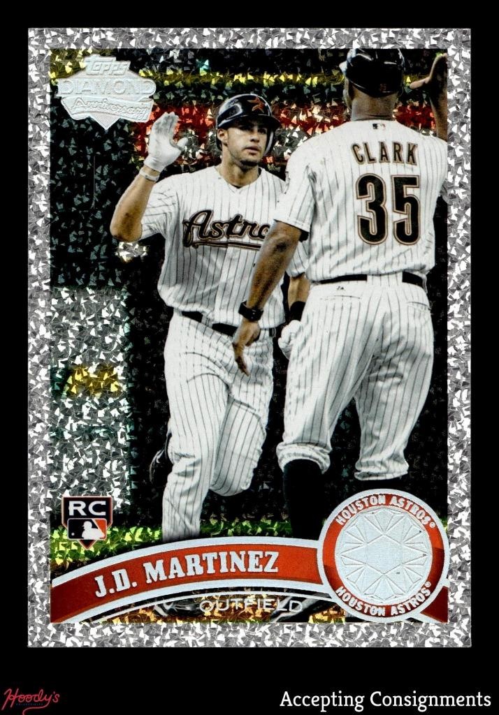 2011 Topps Update Diamond Anniversary #US186 J.D. Martinez RC Rookie ASTROS