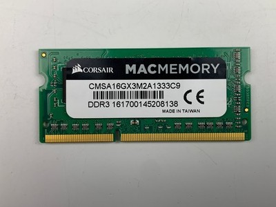 Corsair Mac Memory 8GB CMSA16GX3M2A1333C9 PC3-10600 DDR3 Arbeitsspeicher RAM