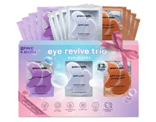 grace & stella Under Eye Patches (12 pairs) Eye Masks for Dark Circles Puffiness