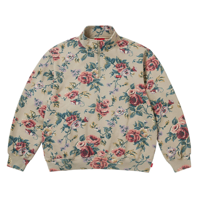 Supreme Small Box Half Zip Pullover (SS26) Floral | eBay