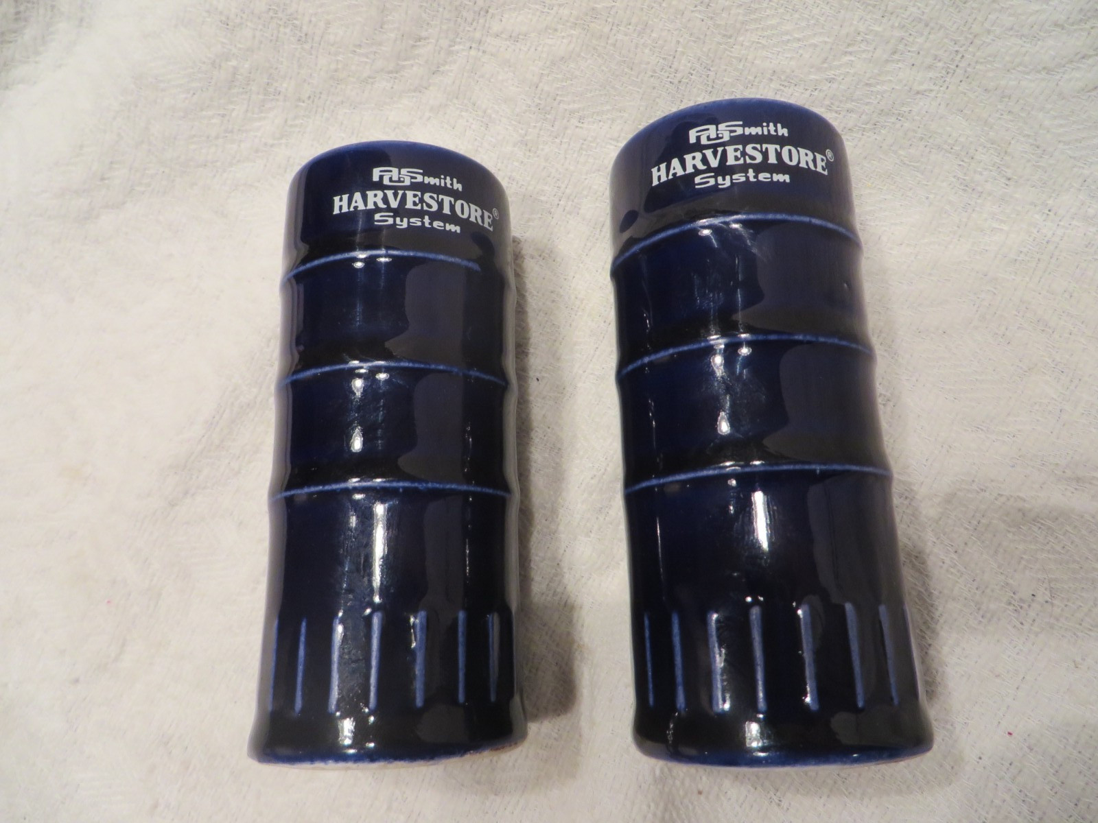 Vintage AO Smith Harvestore Silo System Salt & Pepper Shakers