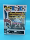 Lucien Dodge signed Akaza Funko Pop #2043 with JSA authentication demon slayer