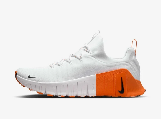 Size 12 - Nike Free Metcon 6 White Safety Orange | eBay display picture 1